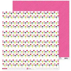 PACK5 PAPEL SCRAP 12x12LLAVES CON AMOR GRAFOPLAS REF.37019127